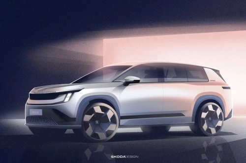 Skoda avslører Peaq – ny elektrisk 7-seter som skal bli merkets flaggskip