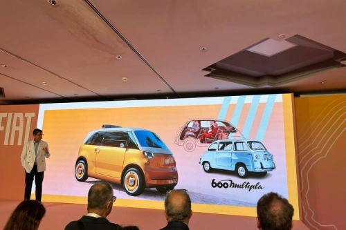 Fiat avslører Multiplina: En fireseter i miniatyr som kommer i 2028