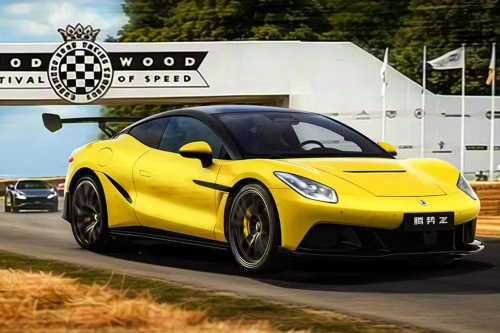 BYDs sportsbil-utfordrer Denza Z lanseres globalt på Goodwood 9. juli