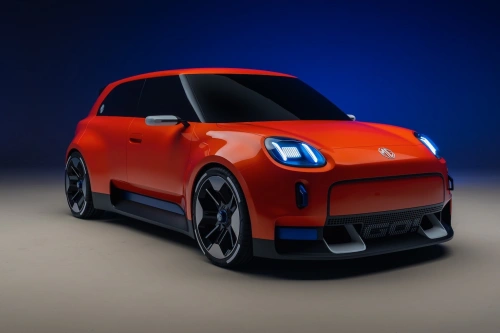 MG viser ny liten elbil på Goodwood – skal utfordre Renault 5 og Mini fra 2027