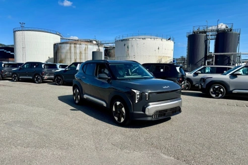 Kia EV2 har ankommet Norge