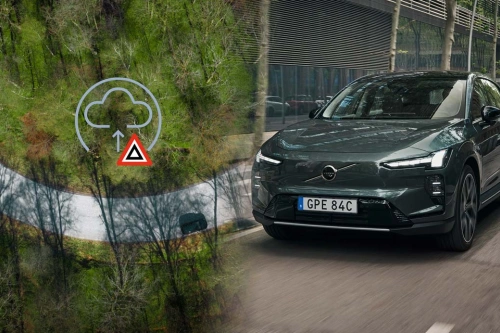 Volvo gir nye elbiler skybaserte farevarsler – ser faren før sjåføren gjør det