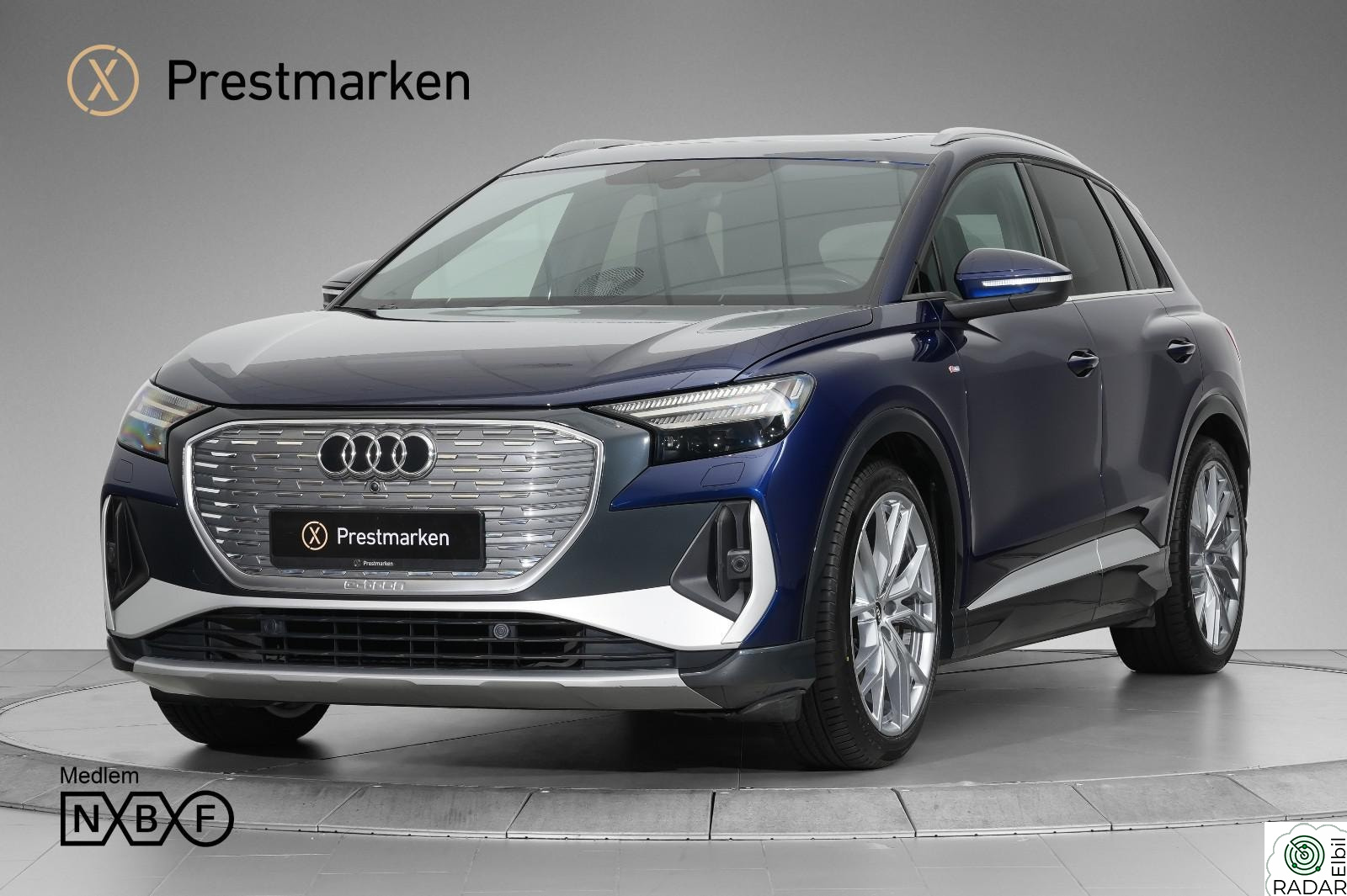 AUDI Q4 50 E TRON 50 Quattro S-Line Ruteseter Krok Panorama SONOS ++