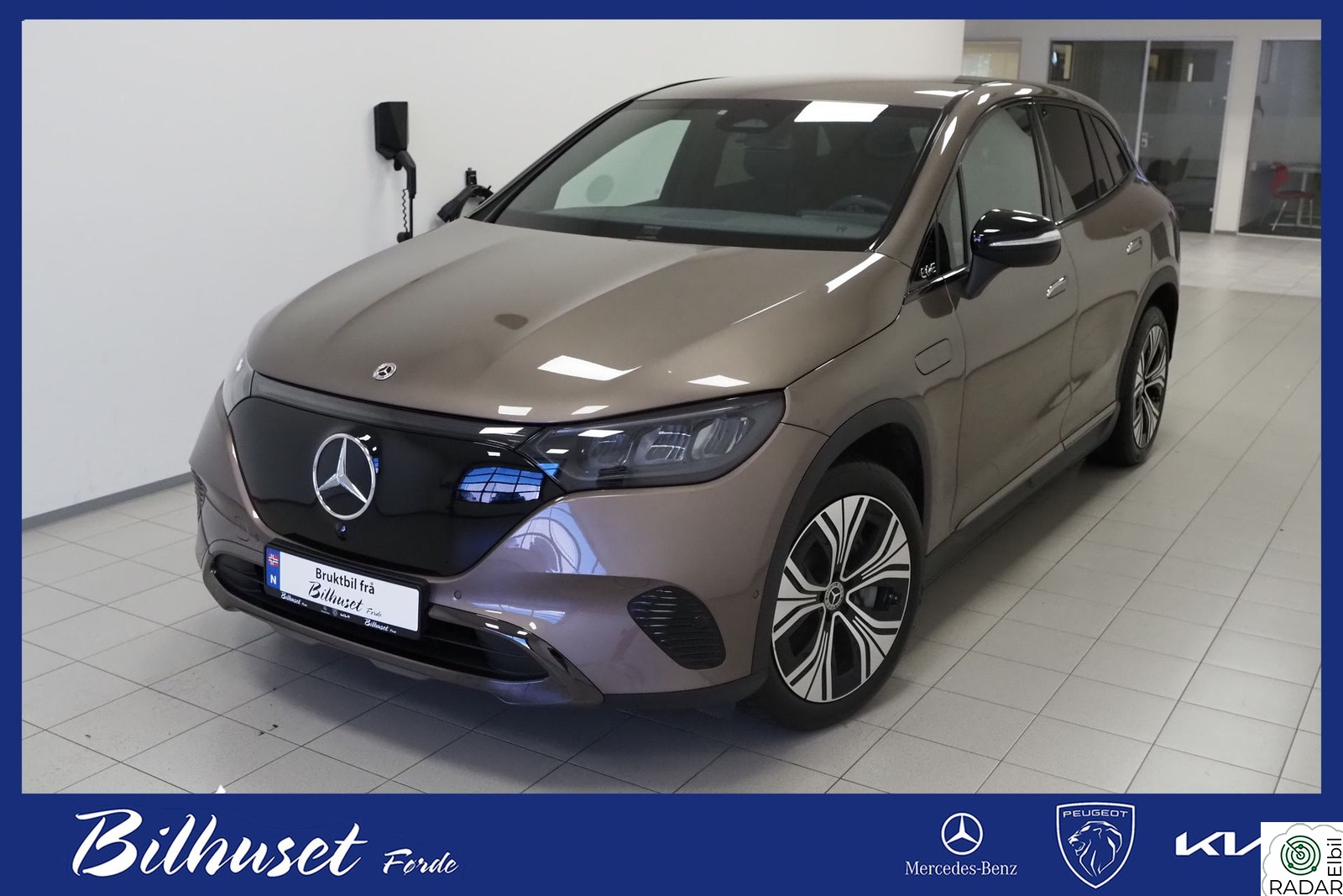 MERCEDES-BENZ EQE 350 4MATIC VI LEVERER OVER HEILE LANDET