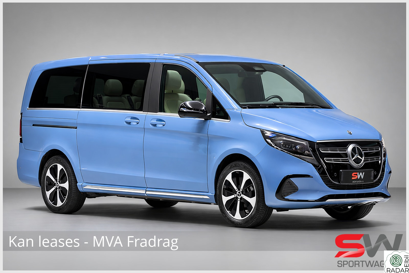 MERCEDES-BENZ EQV 300 Facelift - panorama + skinn + multibeam
