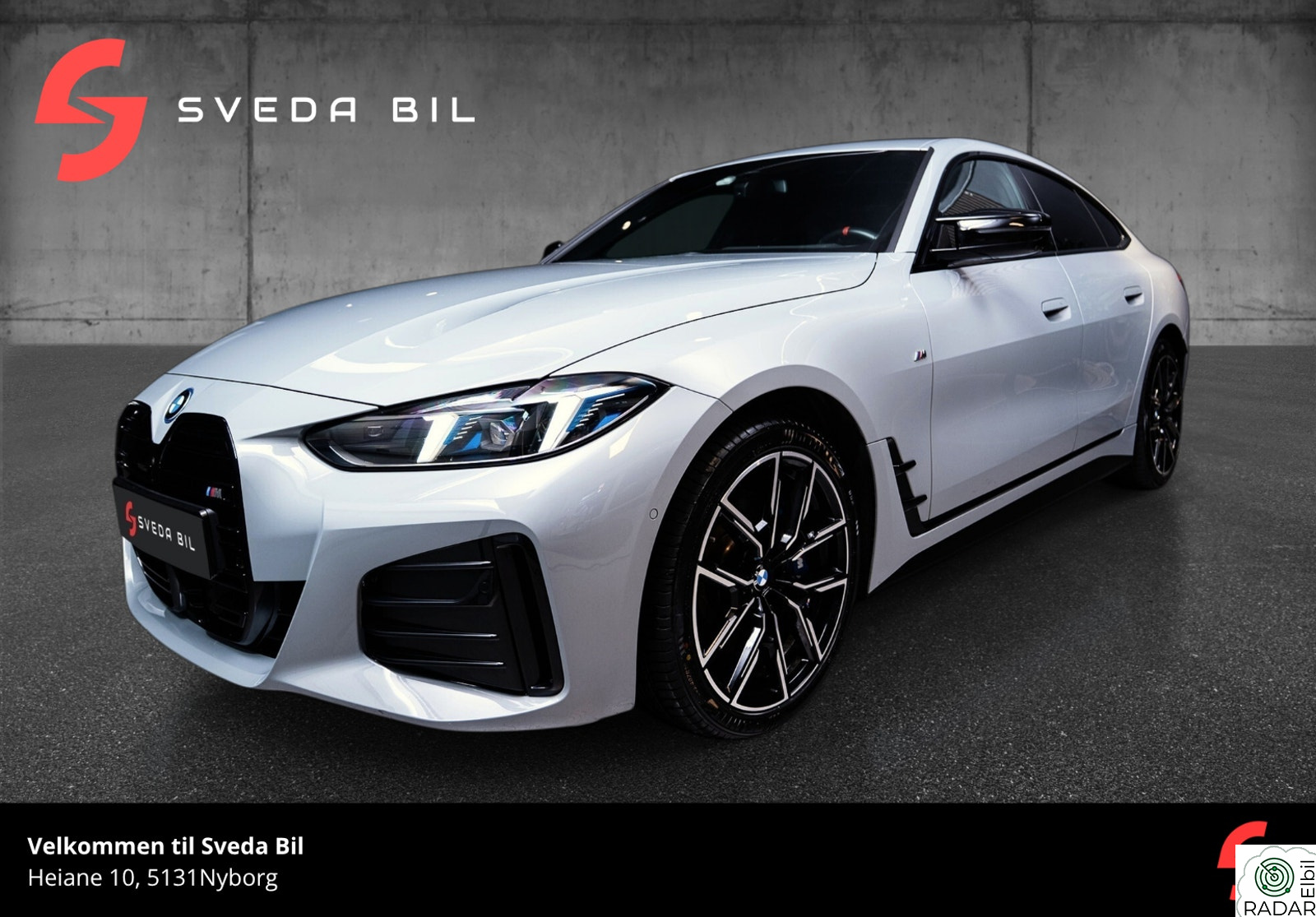 BMW i4 M50 xDrive M50/4X4/544HK/Fully Charged/ACC/H&K/360/Krok