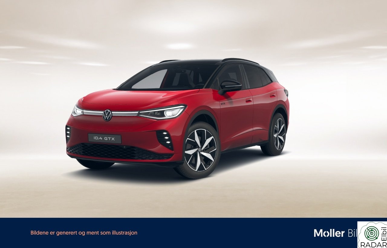 VOLKSWAGEN ID.4 GTX 250KW GTX 77kWh 340hk 4Motion harman,kork,kamera,HUD,topsport