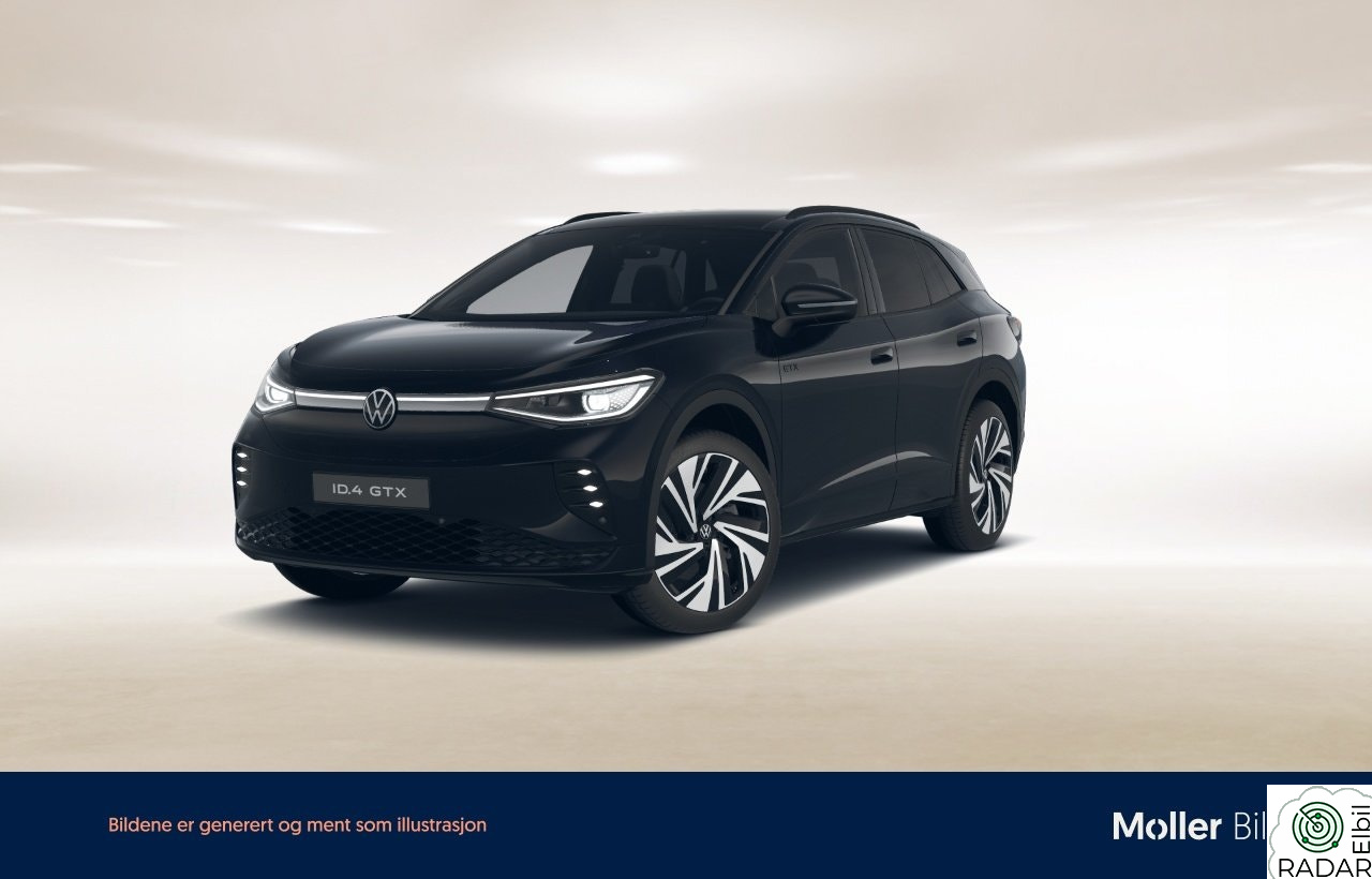 VOLKSWAGEN ID.4 GTX 250KW GTX 77kWh 340hk 4Motion, HUD, Pano, Matrix, H&K, Krok++
