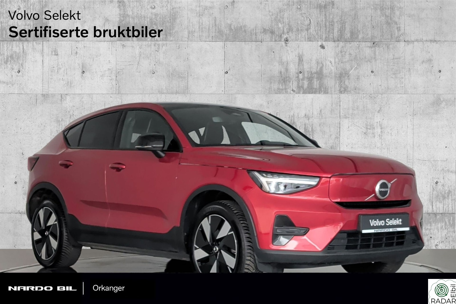 VOLVO C40 408 Hk - AWD - HENGERFESTE - Google - Ryggekam. - 19"