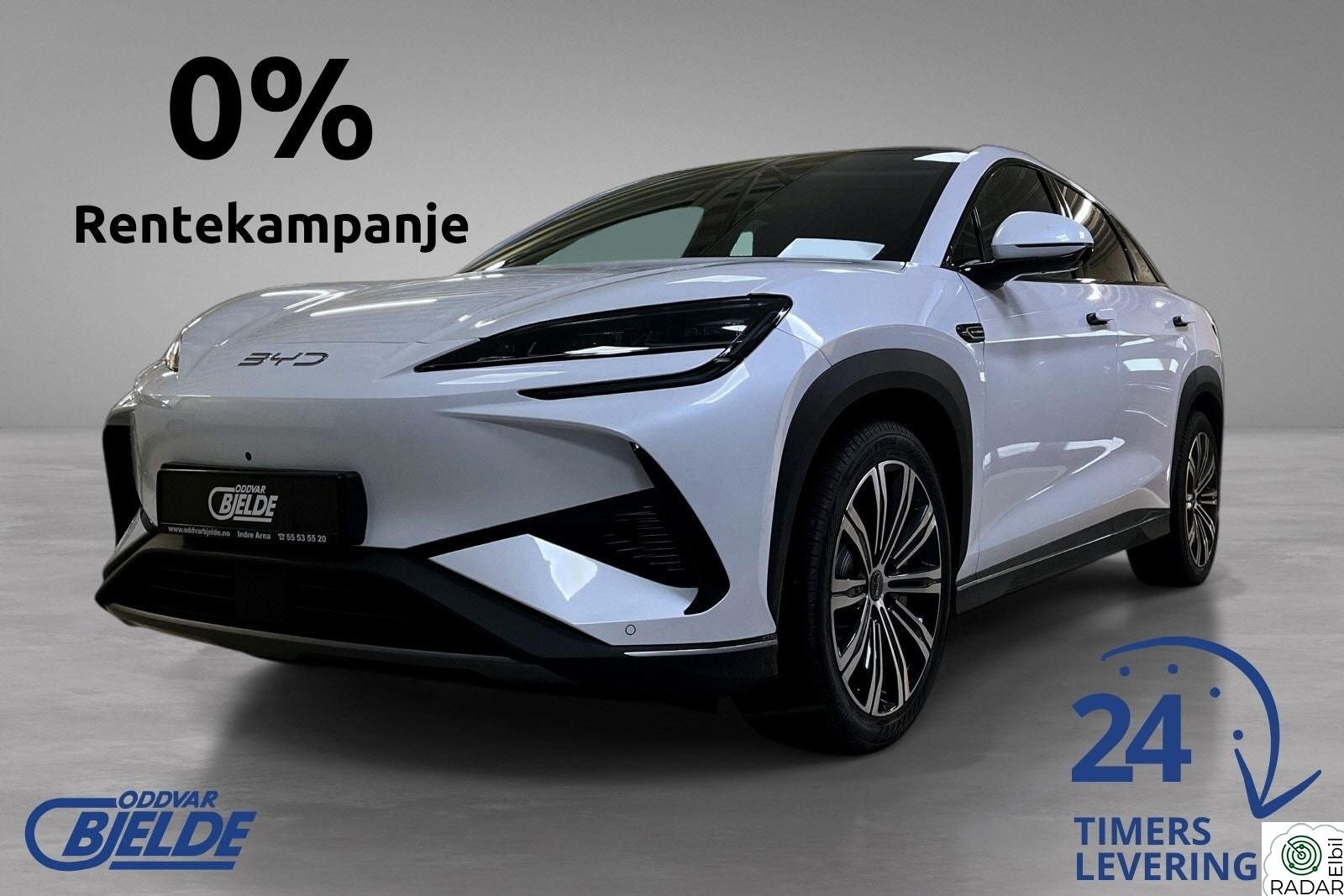 BYD SEALION 7 Excellence 0% kampanje rente i 3 år