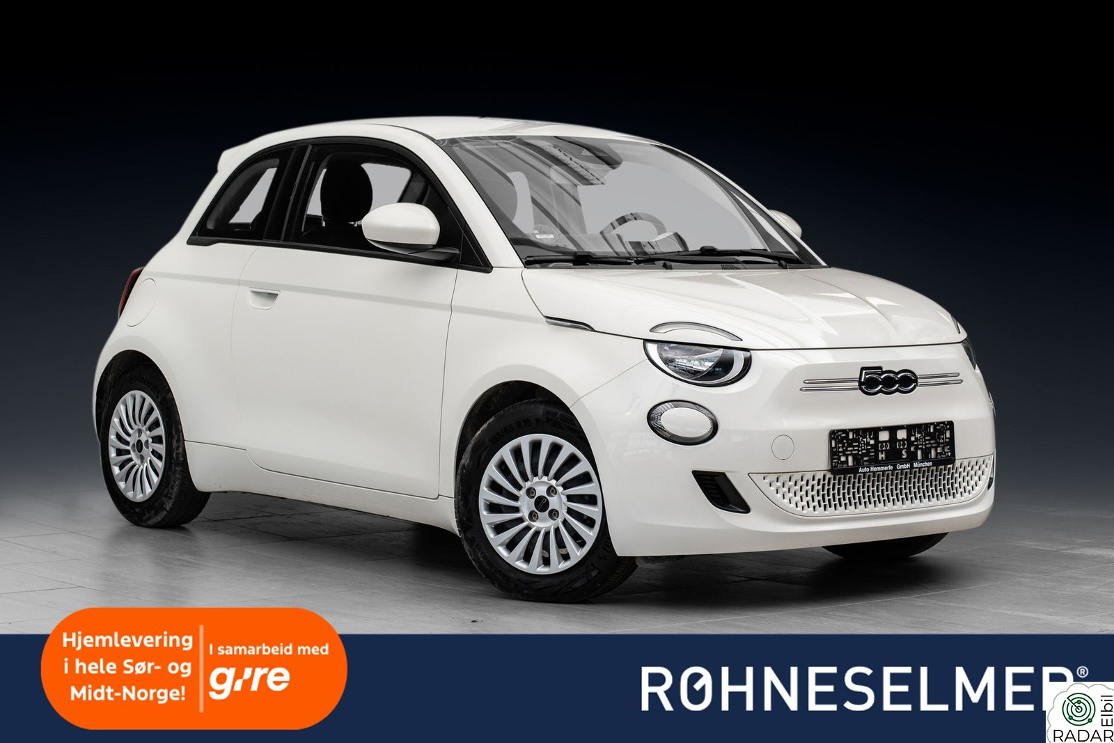 FIAT 500 Lav km/KUPP/SKAL UT DENNE UKA