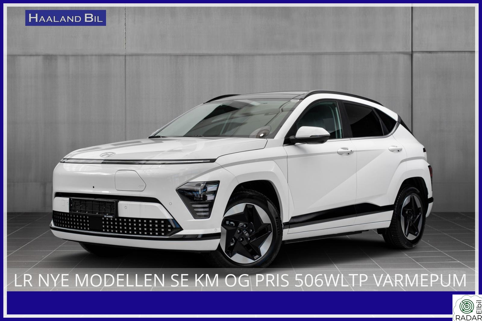 HYUNDAI KONA LR NYE MODELLEN SE KM OG PRIS 506WLTP VARMEPUMPE NAVI