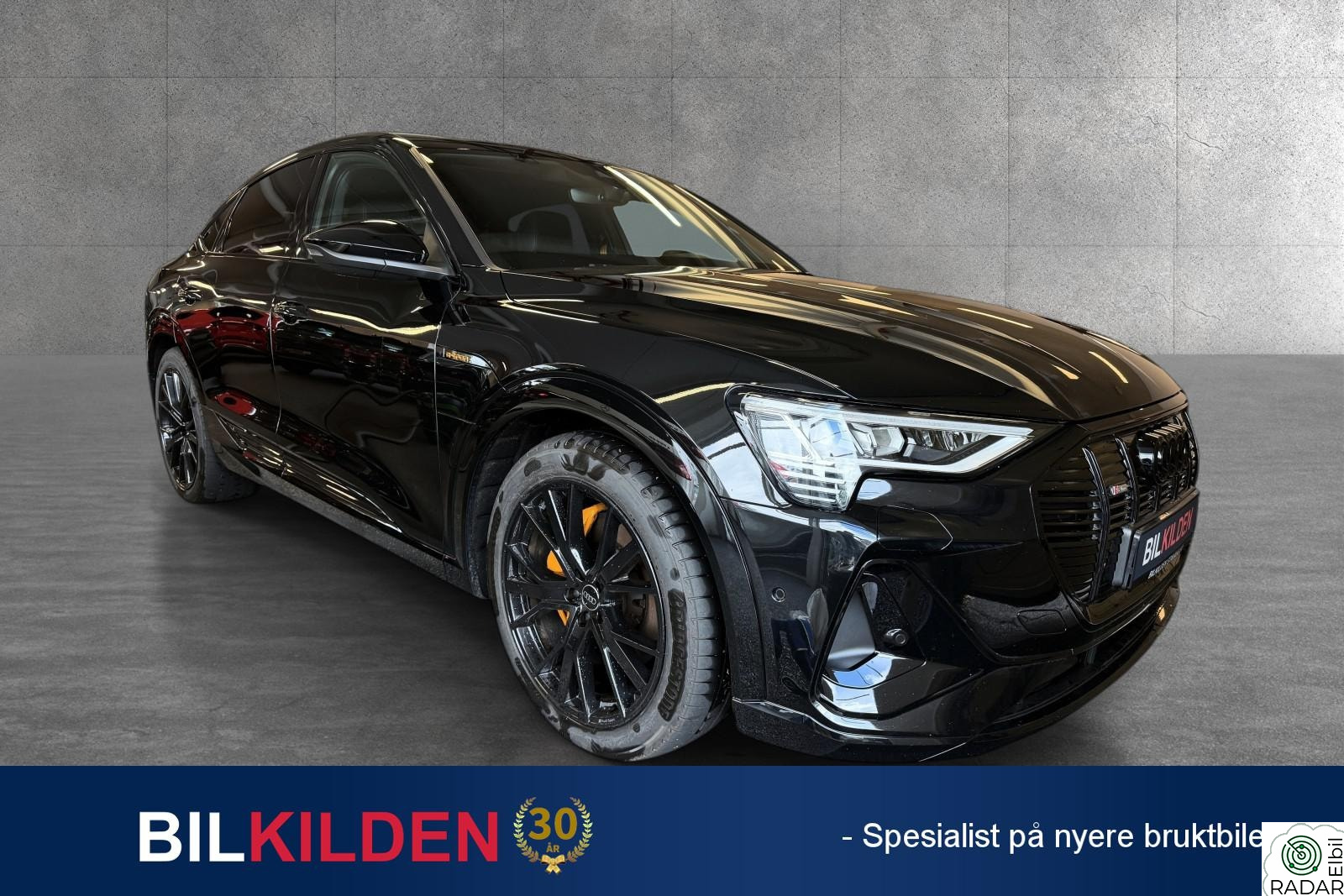 AUDI e-tron Sportback 55 55 S-Line Black Edition, Panorama, HUD, Krok. Luftfj.++