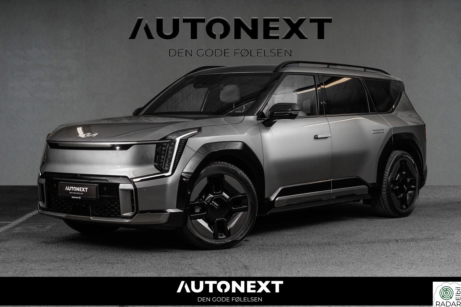 KIA EV9 AWD GT-Line 7-Seter/Pano/Meridian/ACC/HUD/360/KROK